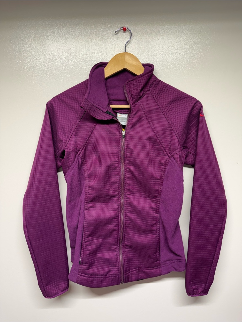 Nike Women’s Full-Zip Utility Jacket in Plum